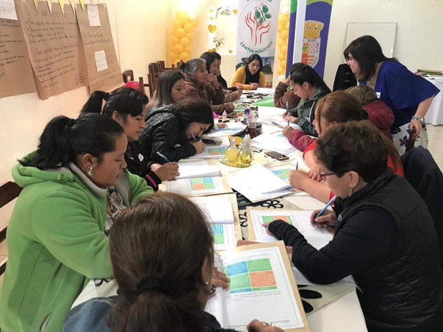 Taller de planificación en Centro Holístico
